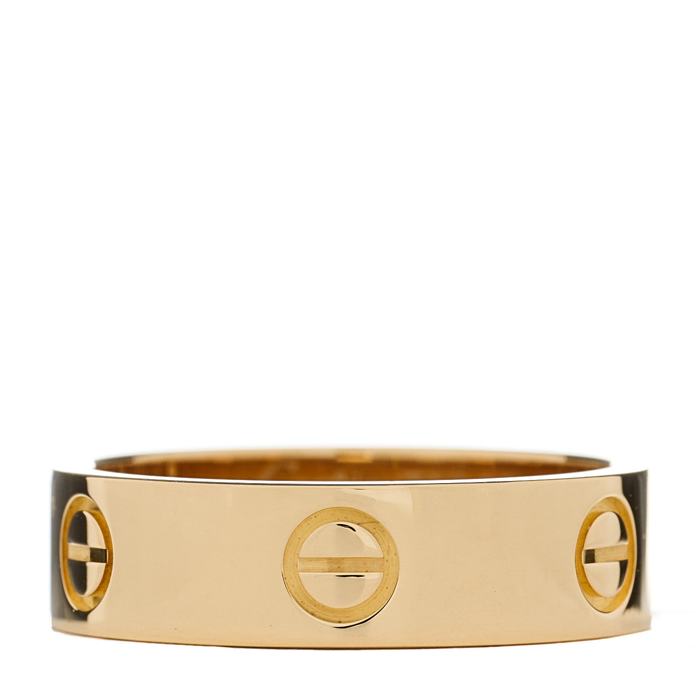 Cartier 18K Yellow Gold 5.5mm LOVE Ring 58 8.25 1 of 4