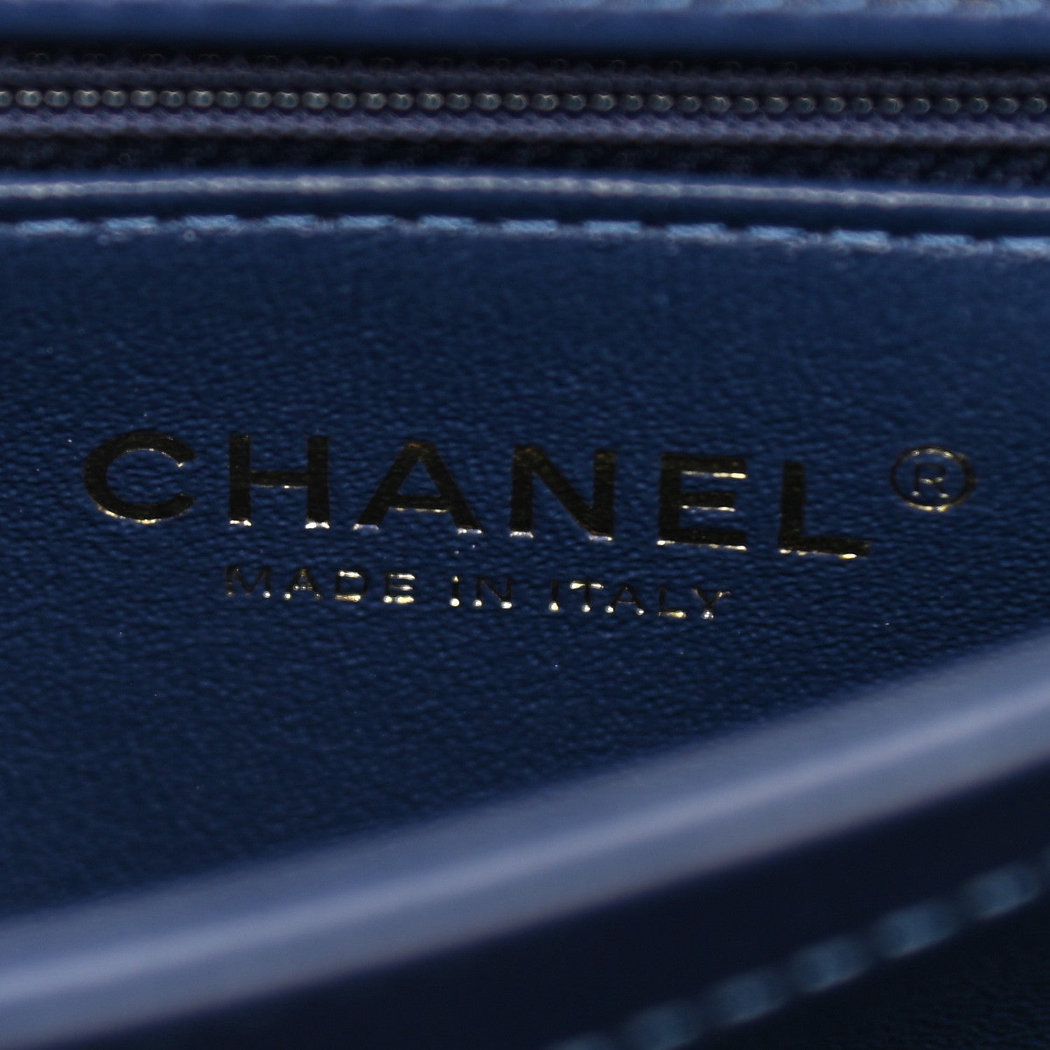 Chanel Lambskin Quilted Small Trendy CC Flap Dual Handle Bag Navy 6 of 9