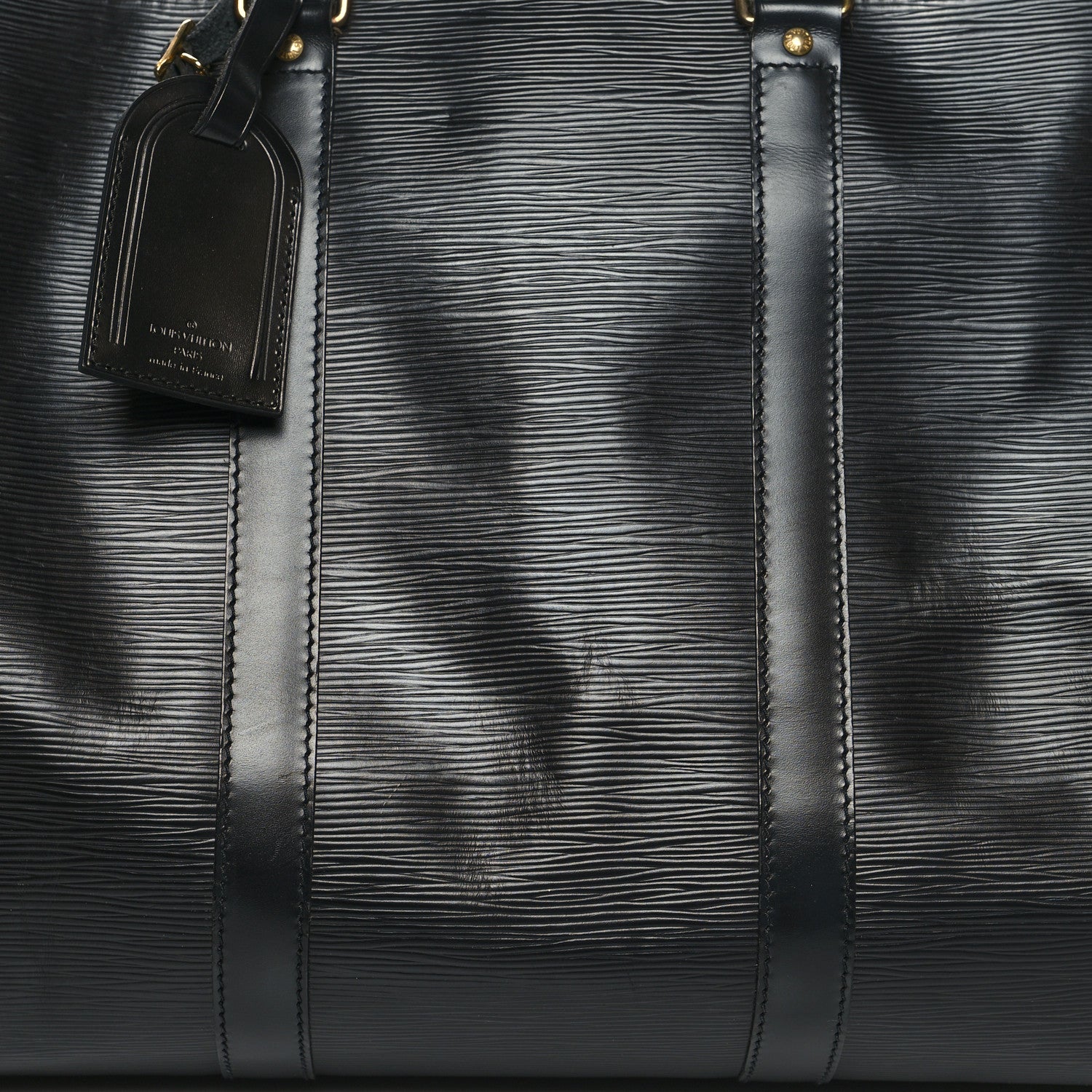 Louis Vuitton Epi Keepall 50 Black 8 of 13