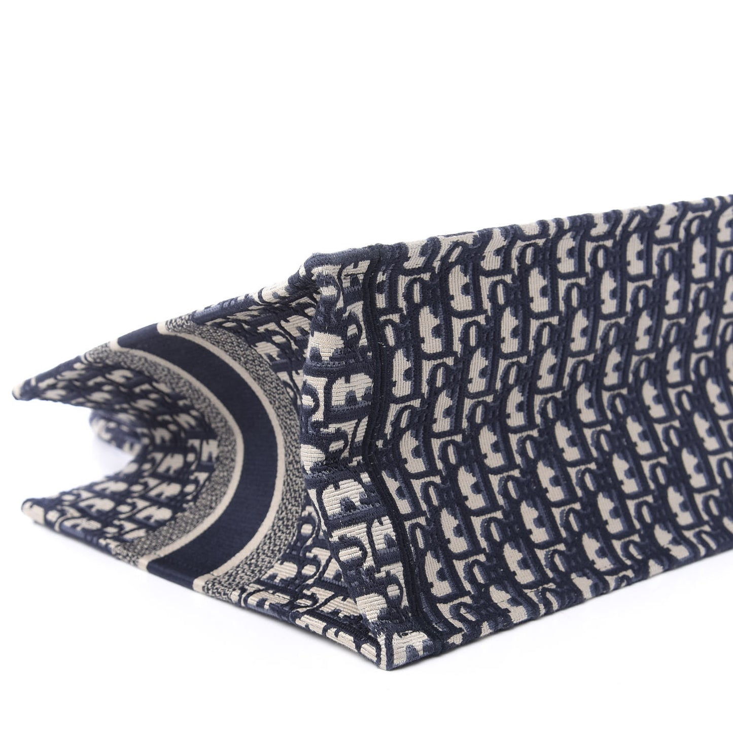Oblique Medium Book Tote Blue Multicolor