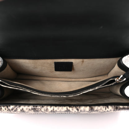 Gucci GG Supreme Monogram Elaphe Elephant Embroidered Small Dionysus Shoulder Bag 5 of 9