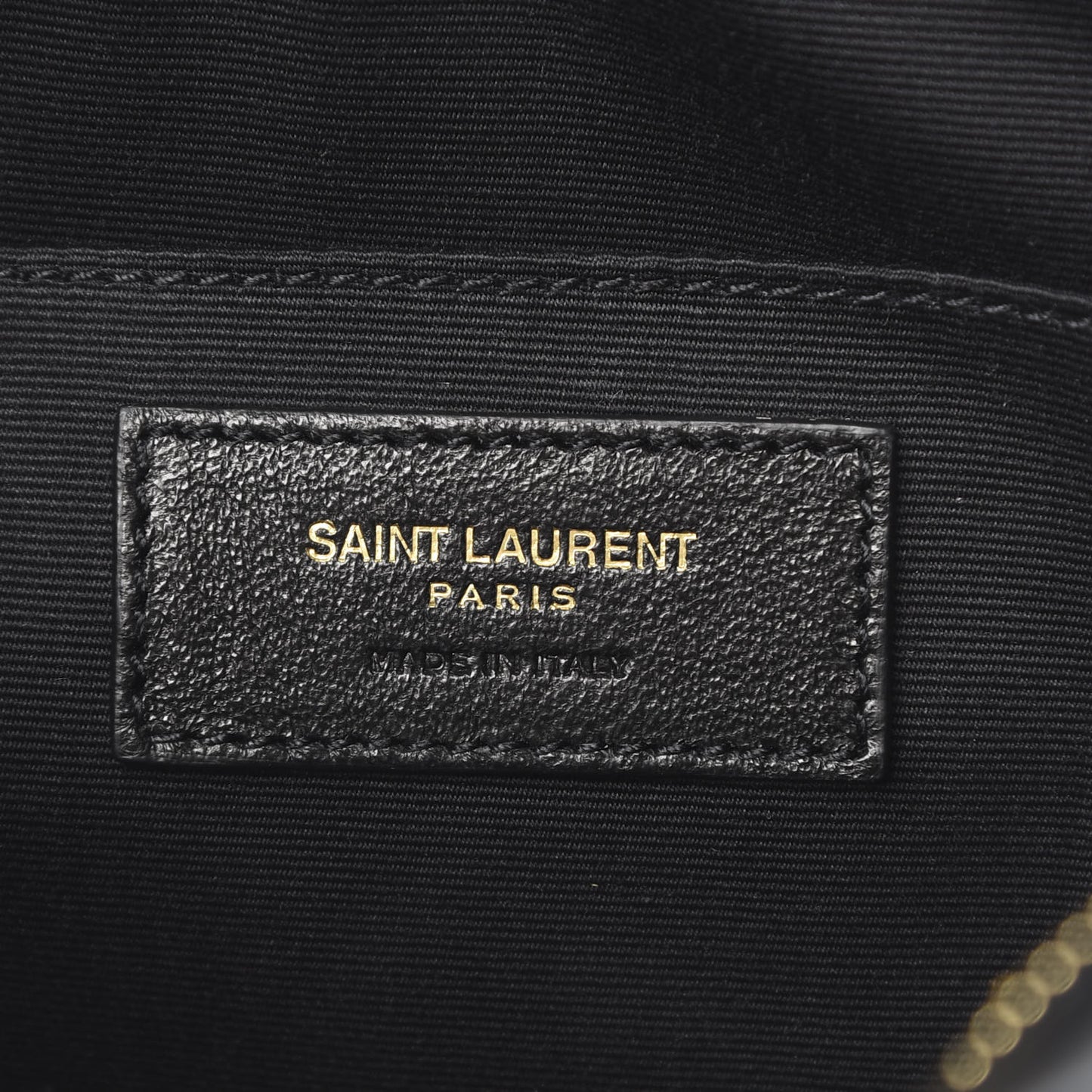 Calfskin Matelasse Monogram Lou Camera Bag Black