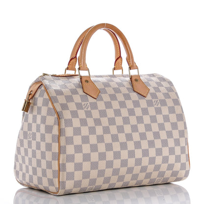 Louis Vuitton Damier Azur Speedy 30 3 of 8