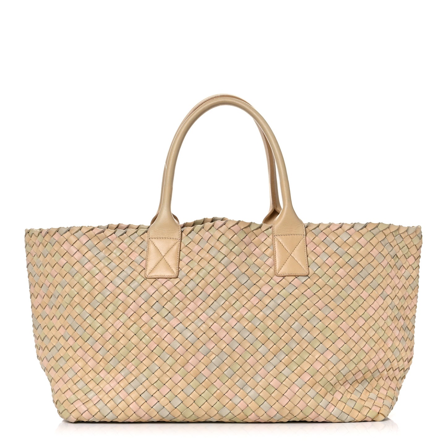 Nappa Intrecciato Medium Cabat Multicolor