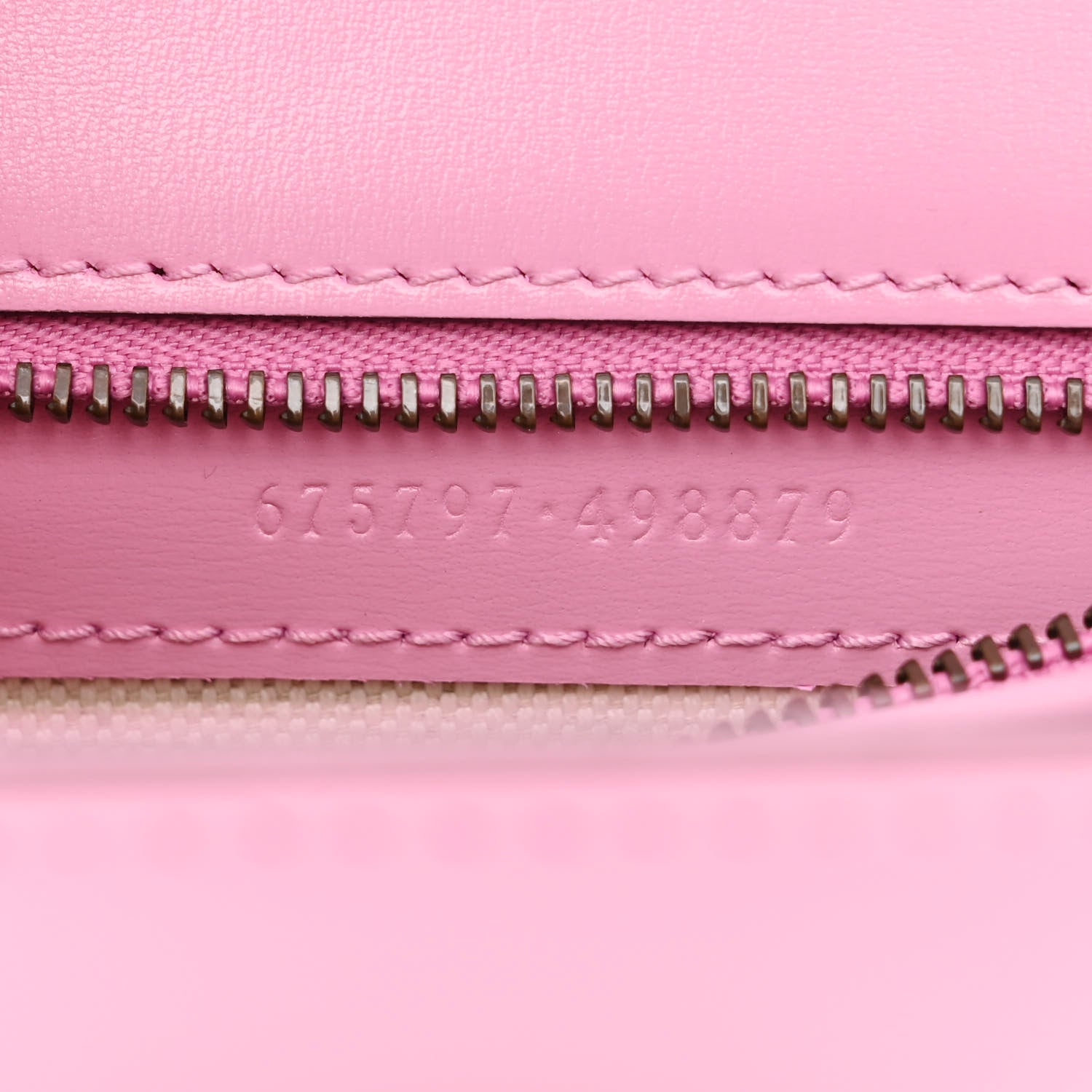 Gucci Boarded Dyana Lux Calfskin Web Small Bamboo 1947 Top Handle Bag Nice Pink 8 of 13