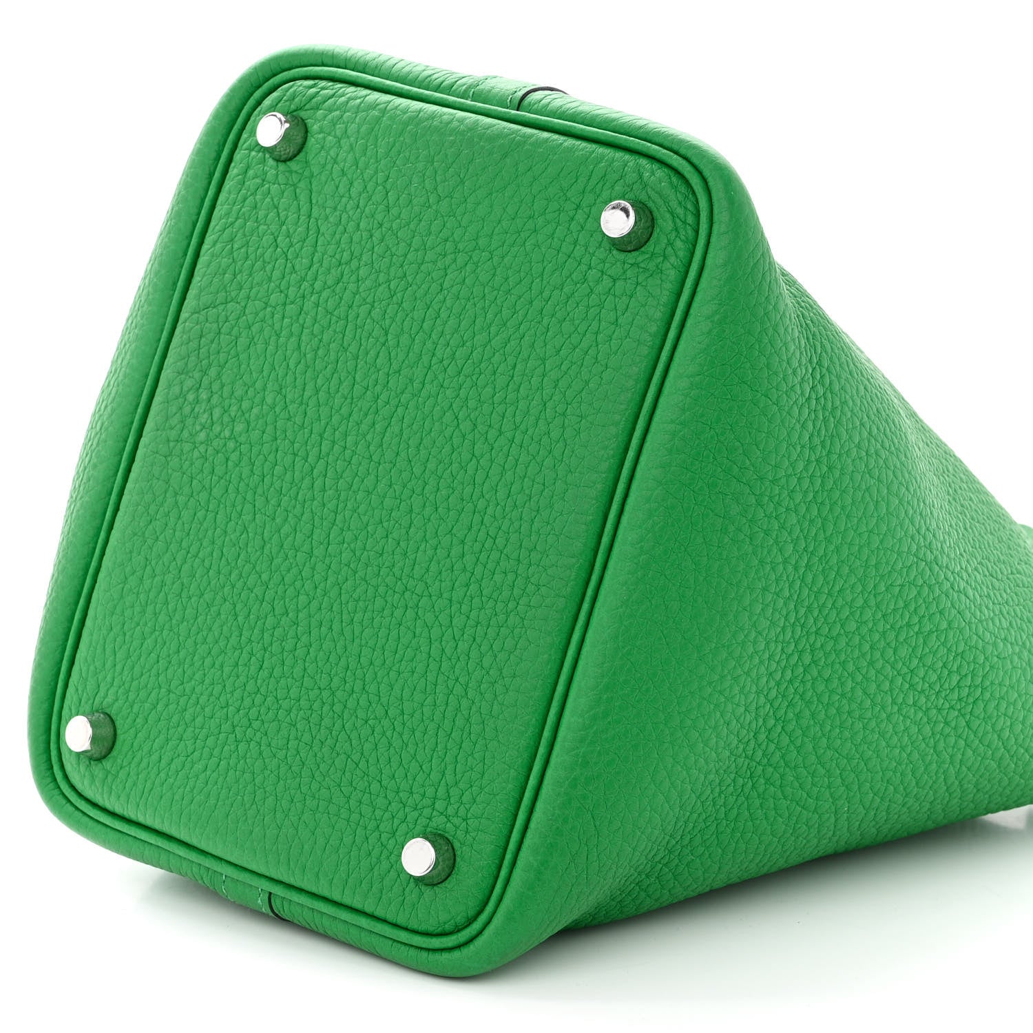 Hermes Taurillon Clemence Picotin Lock 18 PM Bambou 10 of 12