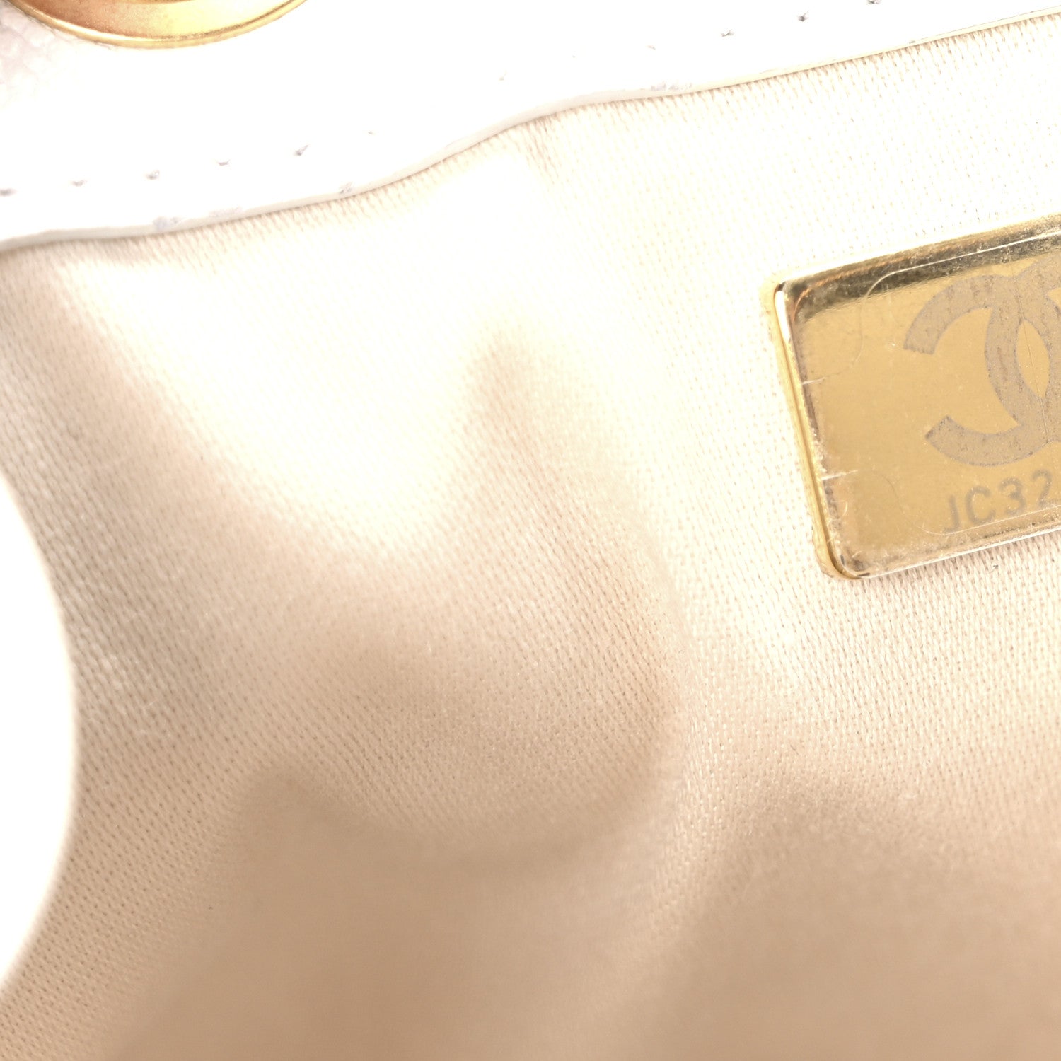 Chanel Caviar Quilted Small Chanel 25 Handbag White 7 of 10
