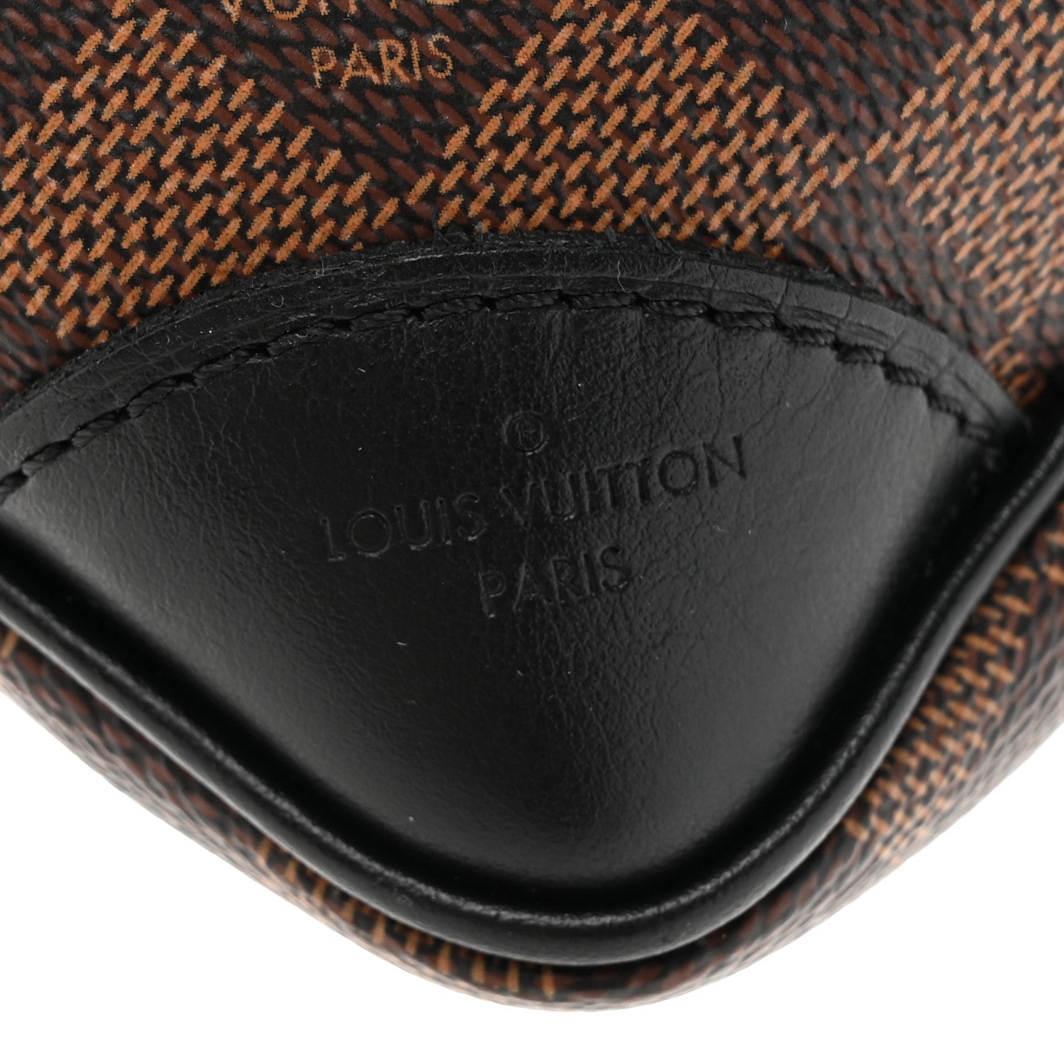 Louis Vuitton Damier Ebene Odeon PM Black 6 of 11