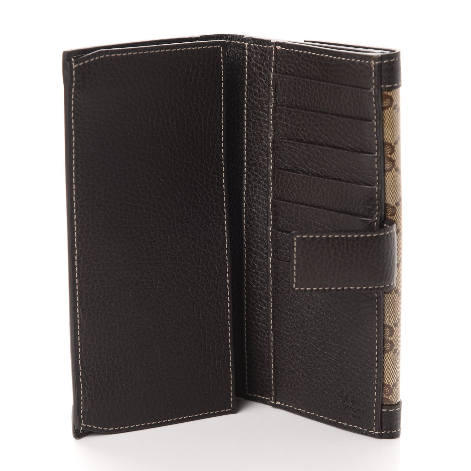 Gucci Crystal Monogram Continental Charmy Wallet 5 of 8