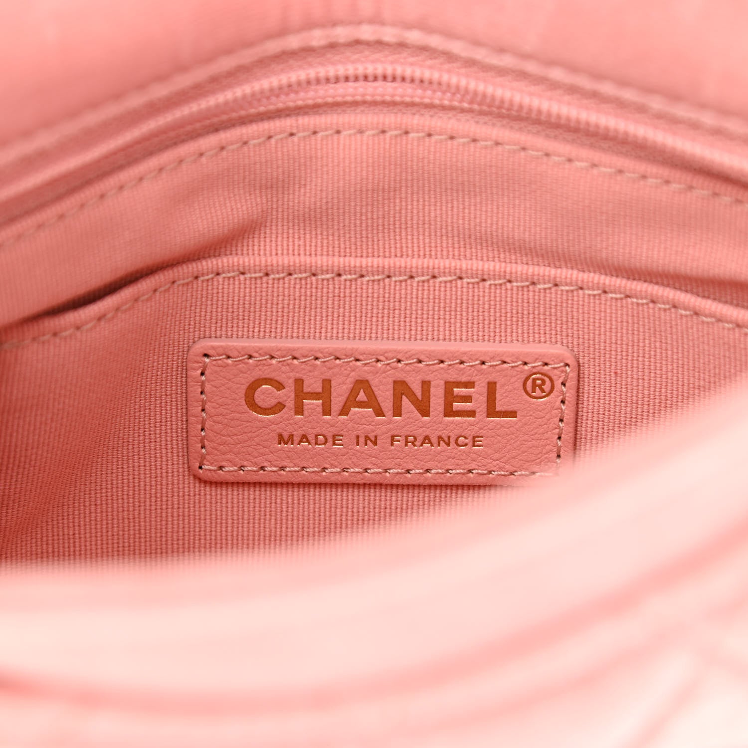 Chanel Velour Quilted Mini Double Frame Flap Rose 6 of 11