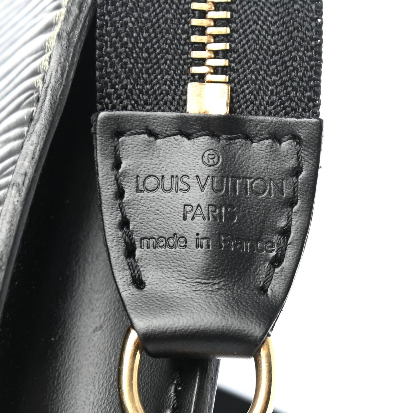 Epi Pochette Accessories 24 Black