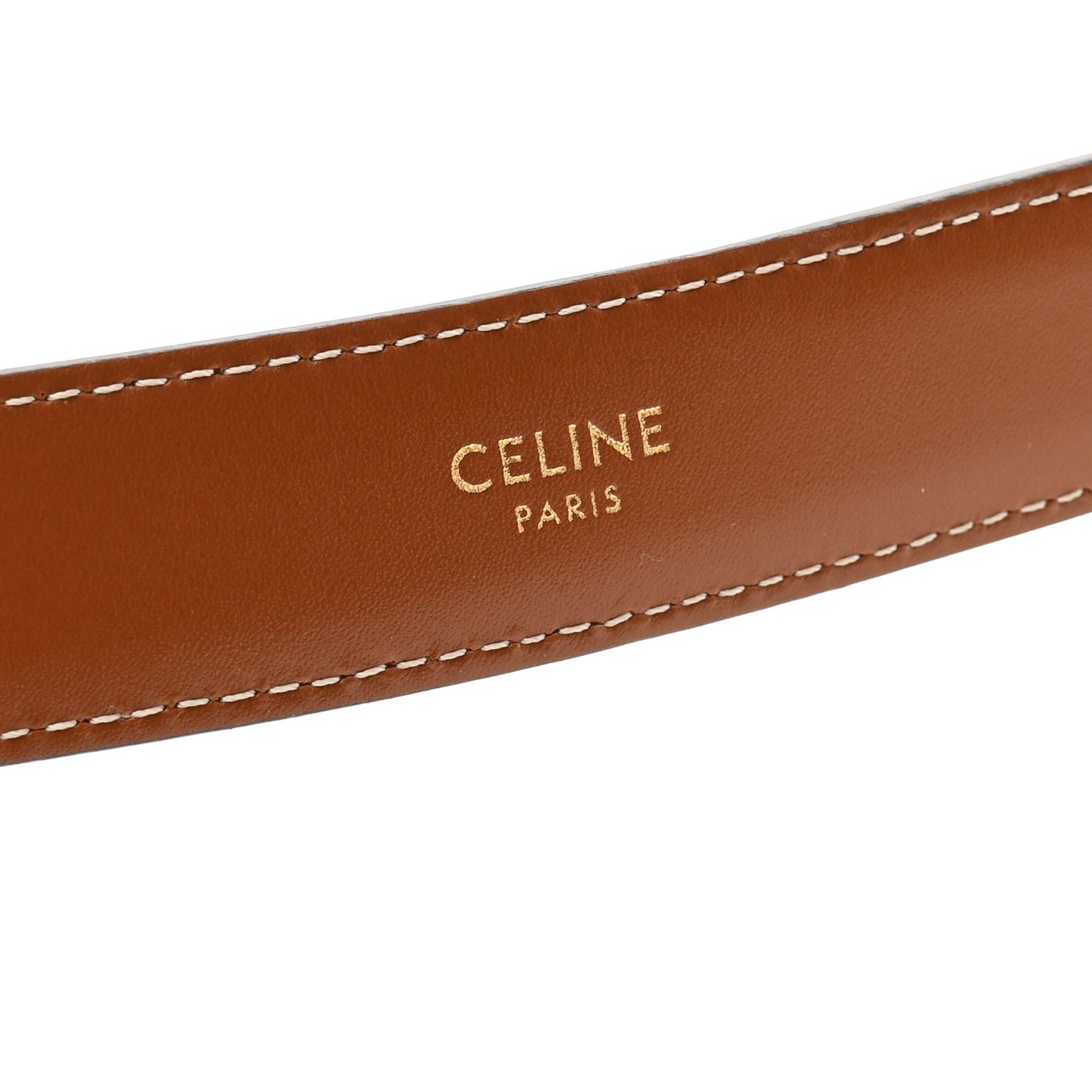Box Calfskin Medium 25mm Triomphe Belt 95 38 Tan
