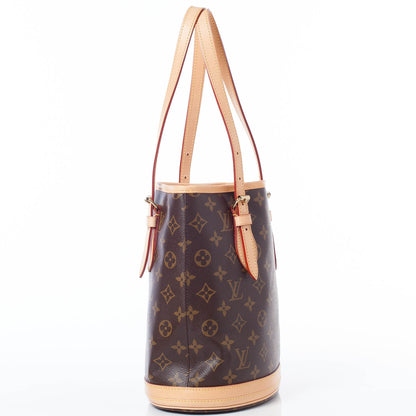 Louis Vuitton Monogram Petit Bucket 23 3 of 13