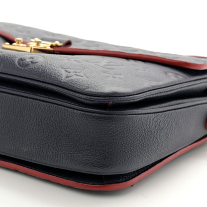 Louis Vuitton Empreinte Pochette Metis Marine Rouge 10 of 11