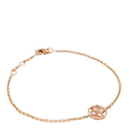 Louis Vuitton 18K Pink Gold Diamond Sun Blossom Bracelet 1 of 3