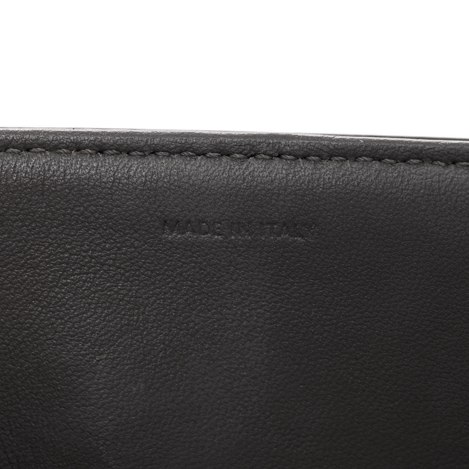 Celine Shiny Calfskin Medium Triomphe Grey 7 of 16