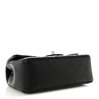 Chanel Lambskin Quilted Mini Rectangular Flap Black 3 of 10