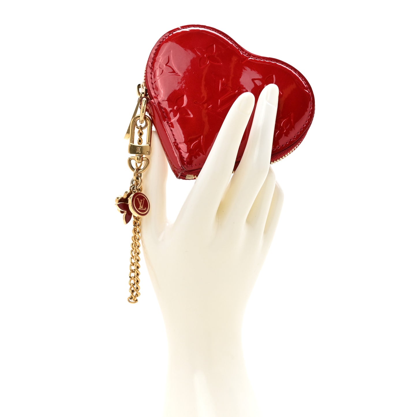 Vernis Coeur Heart Coin Purse Pomme D'Amour