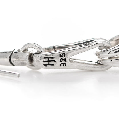 John Hardy Sterling Silver Bamboo Linear Drop Earrings 4 of 5