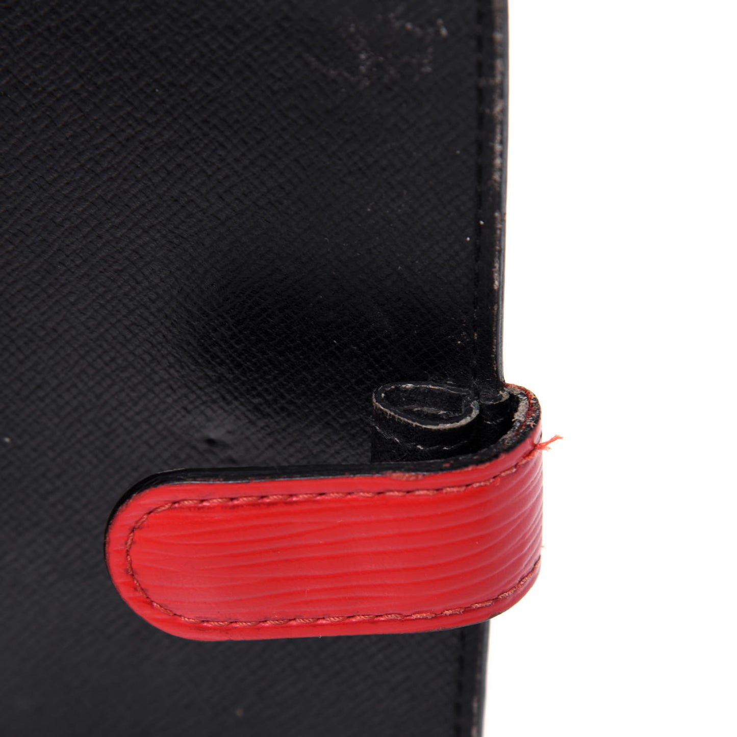 Epi Small Ring Agenda Cover Castillan Red