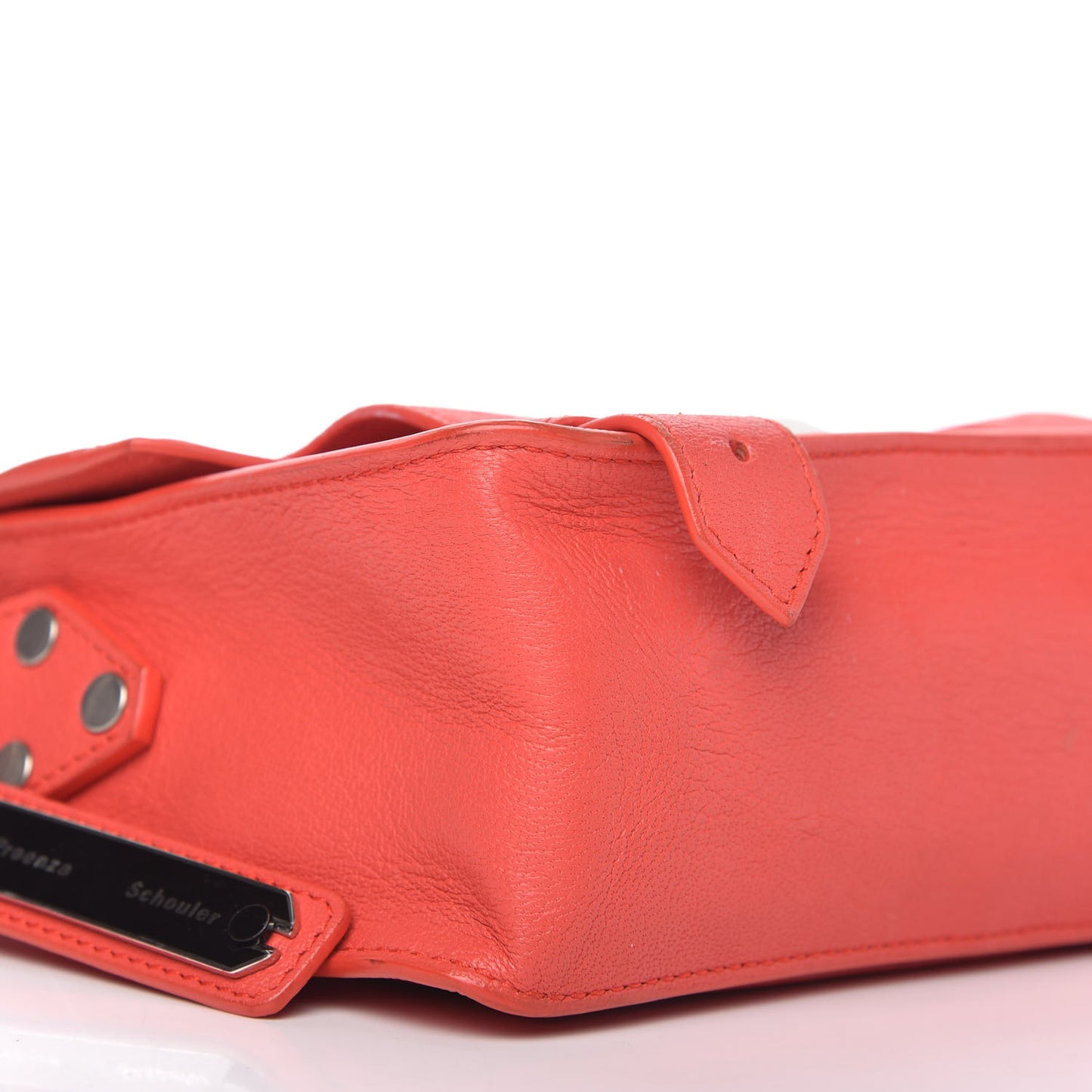 Lambskin PS1 Mini Pouch Messenger Bag Paprika