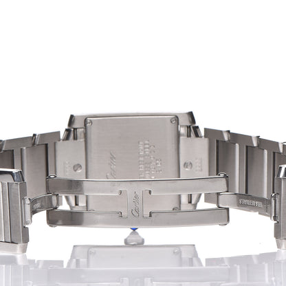 Cartier Stainless Steel 25mm Tank Francaise Quartz Watch 6 of 6