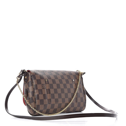 Louis Vuitton Damier Ebene Favorite MM 3 of 10