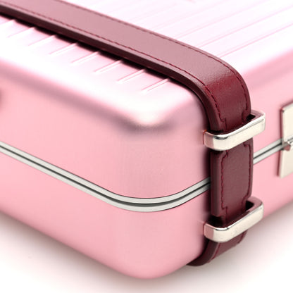 Christian Dior X RIMOWA Aluminum Personal Clutch On Strap Rose 8 of 10