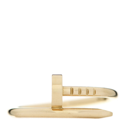 Cartier 18K Yellow Gold Small Juste Un Clou Ring 52 6 1 of 5
