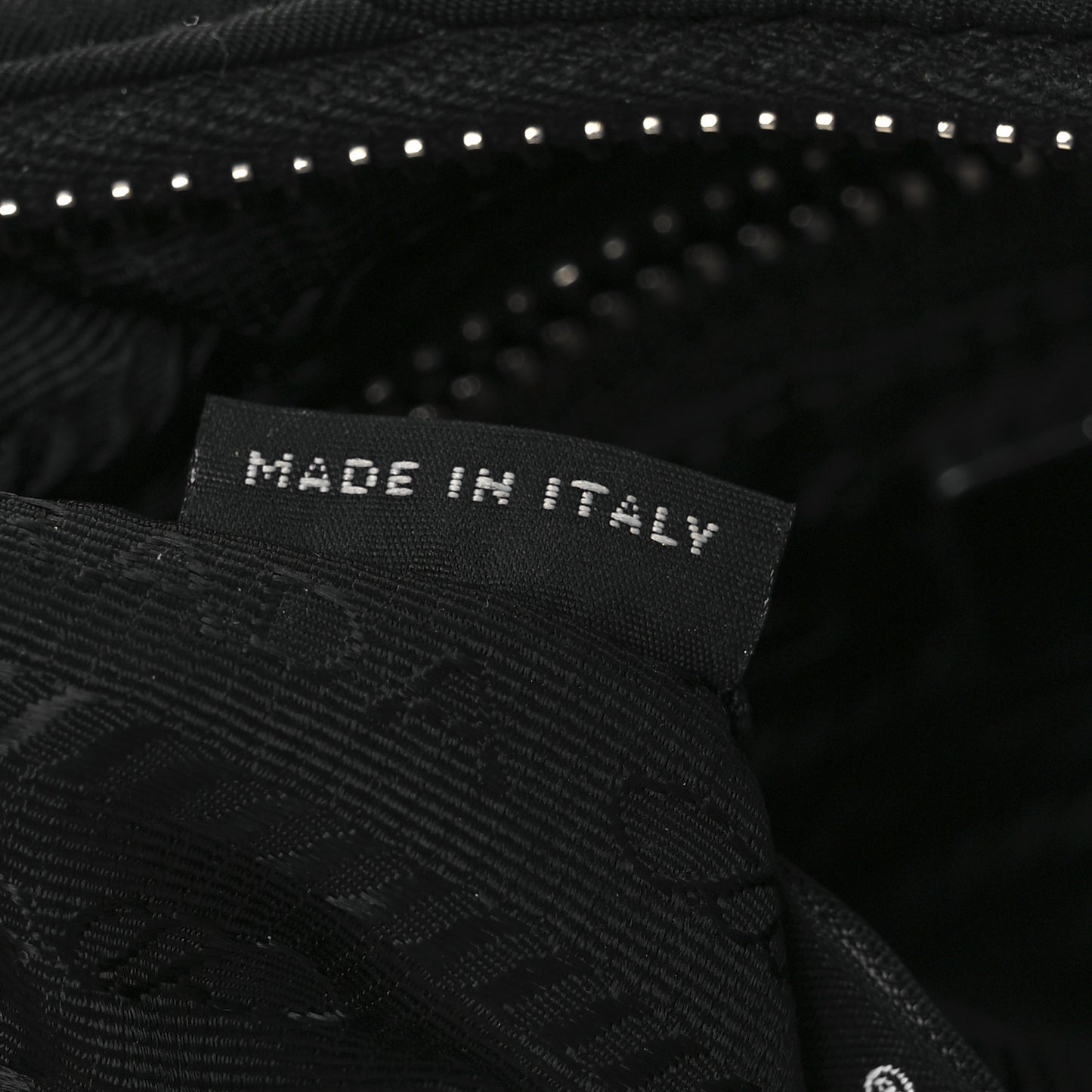 Re-Nylon Triangle Padded Patchwork Shoulder Bag Black