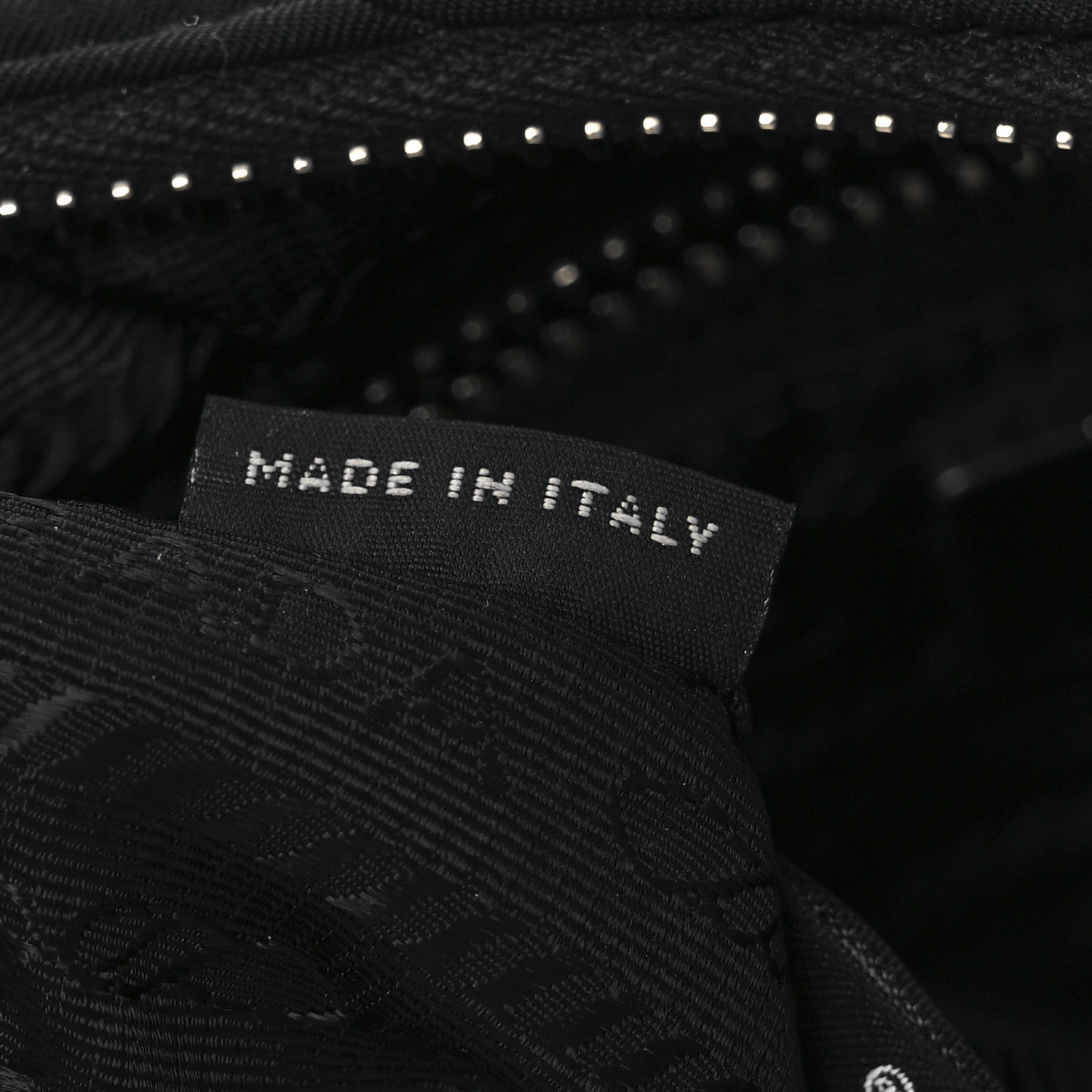 Prada Re-Nylon Triangle Padded Patchwork Shoulder Bag Black 7 of 17