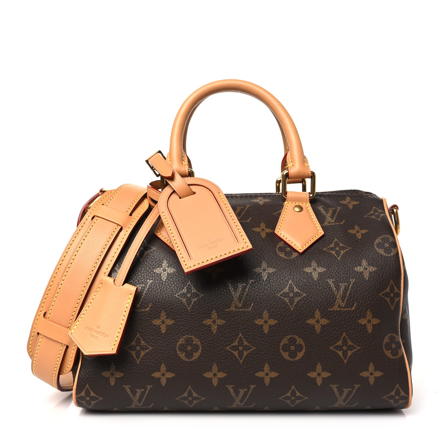 Louis Vuitton Calfskin Monogram Speedy P9 Bandouliere 25 1 of 10
