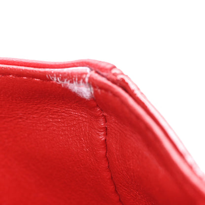 Chanel Patent Quilted Jumbo Double Flap Red 11 of 13