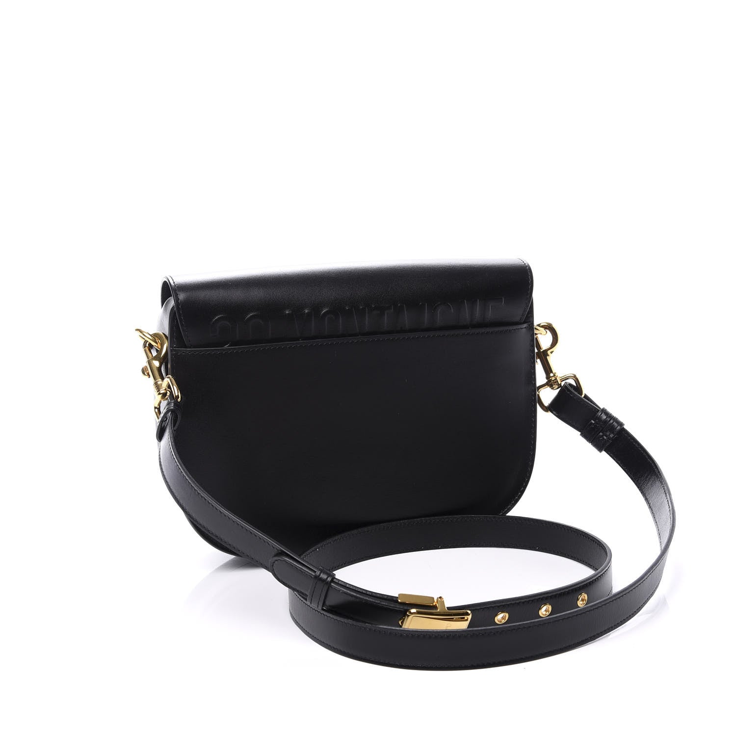 Christian Dior Box Calfskin Medium Bobby Flap Black 2 of 10