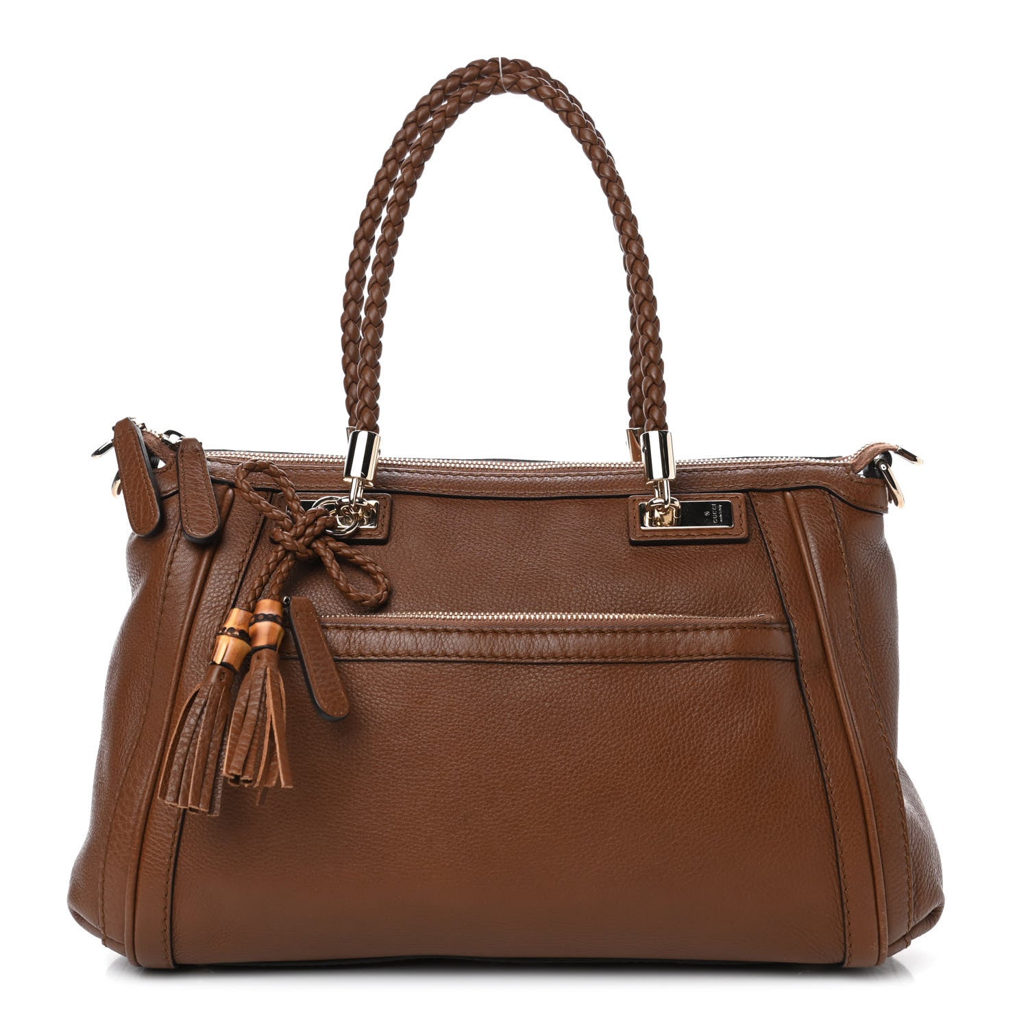 Gucci Cellarius Calfskin Small Bella Top Handle Bag Cuir 1 of 4