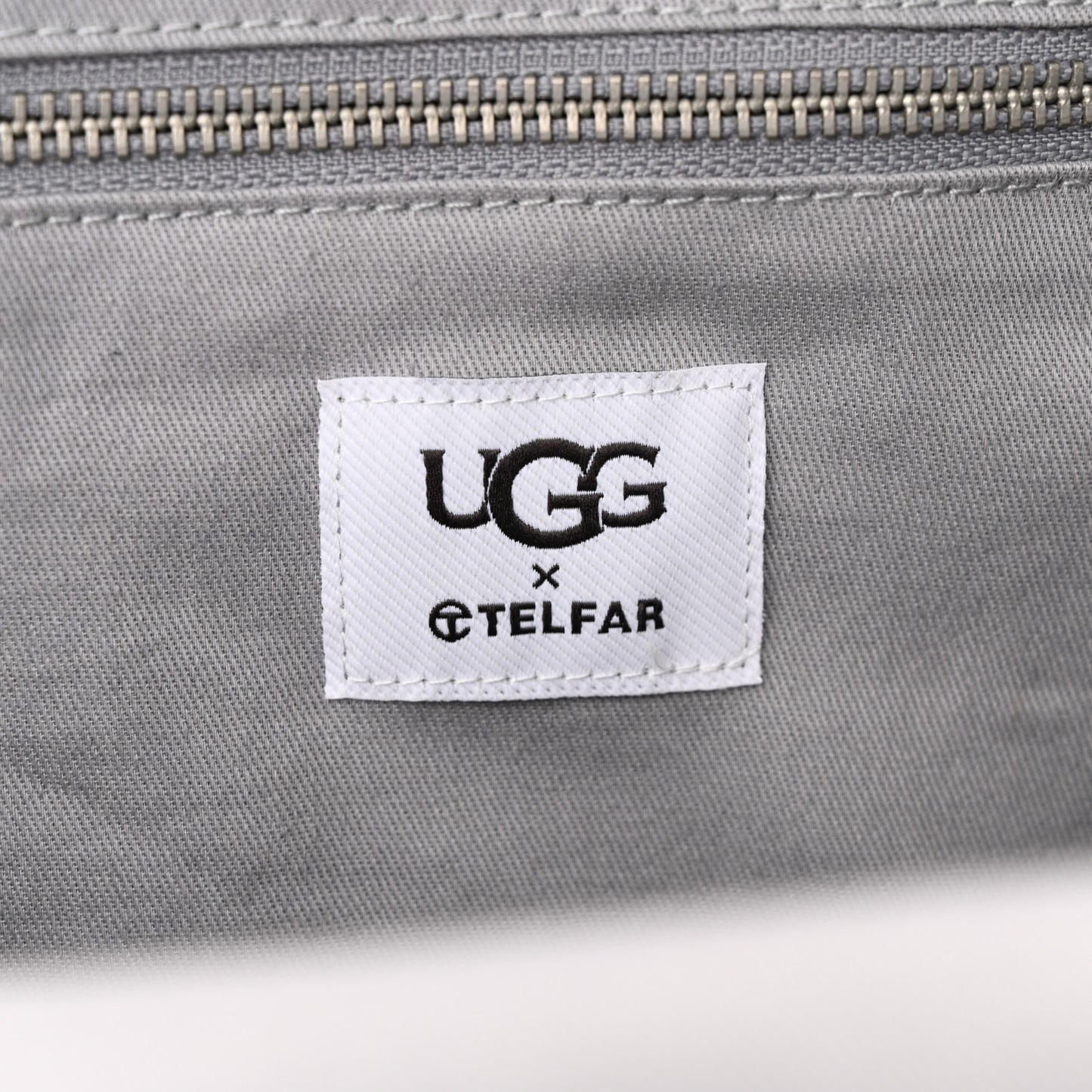 X UGG Fleece Large Shopping Bag Grey