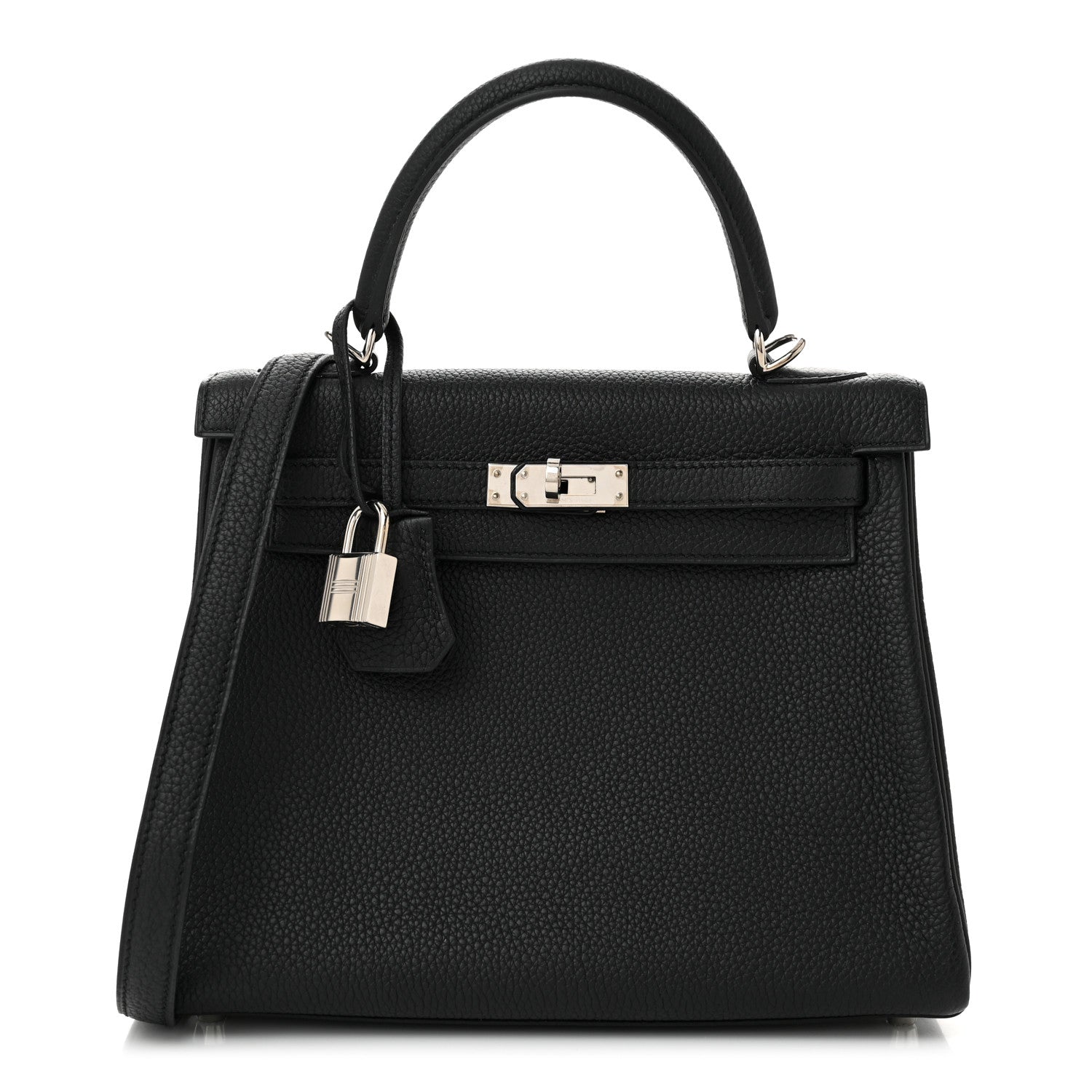 Hermes Togo Kelly Retourne 25 Black 1 of 11