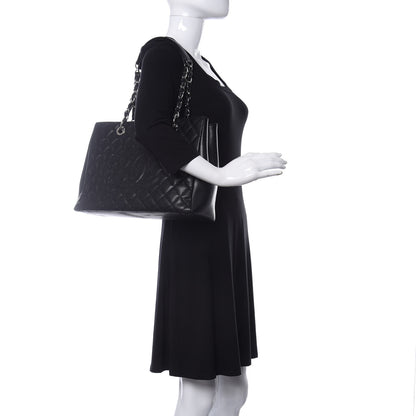 Chanel Caviar Quilted Grand Shopping Tote GST Black 2 of 13