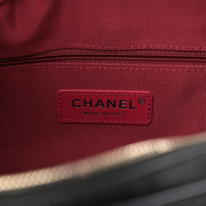 Chanel Aged Calfskin Quilted Medium Gabrielle Hobo Black 6 of 11