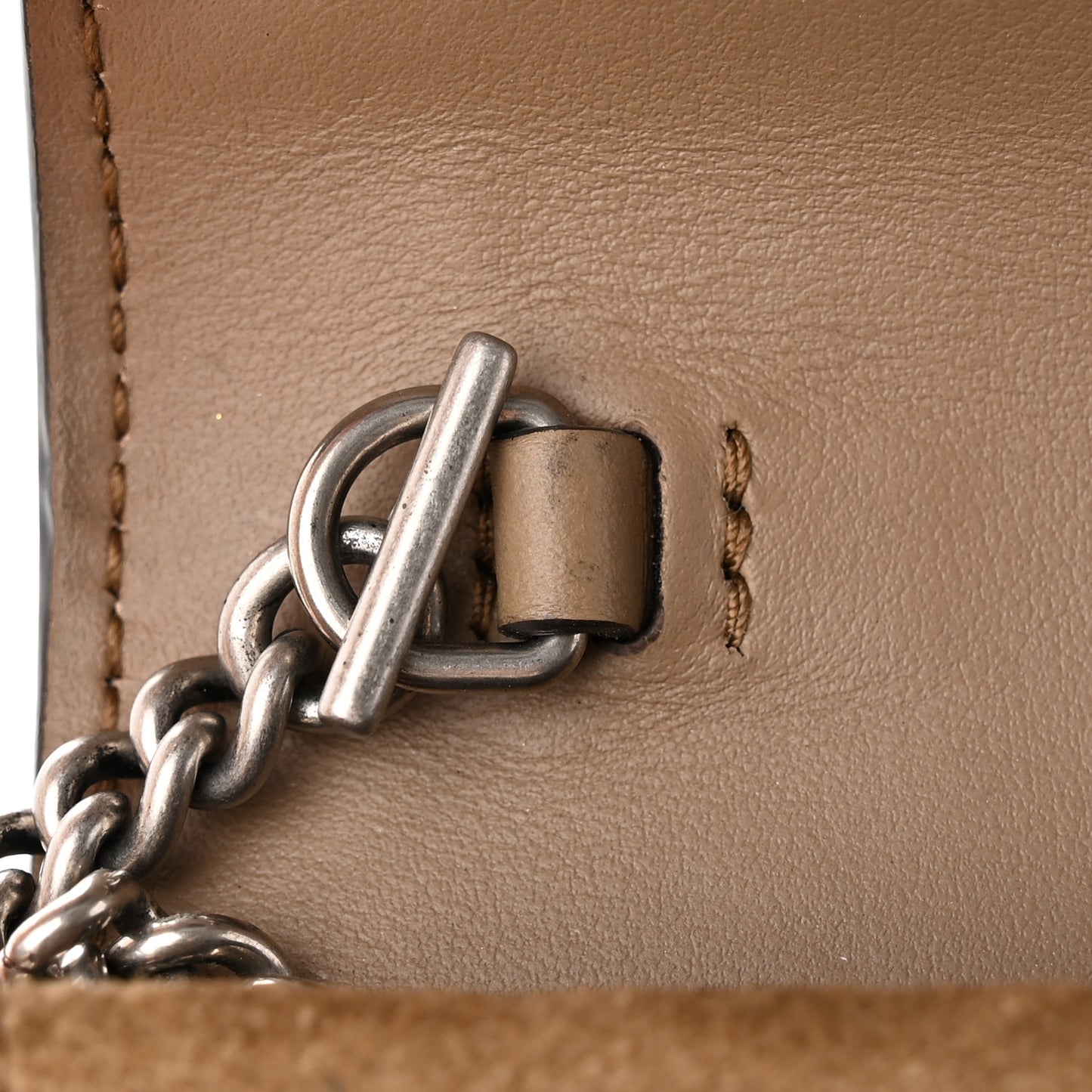 GG Supreme Monogram Super Mini Dionysus Shoulder Bag Taupe