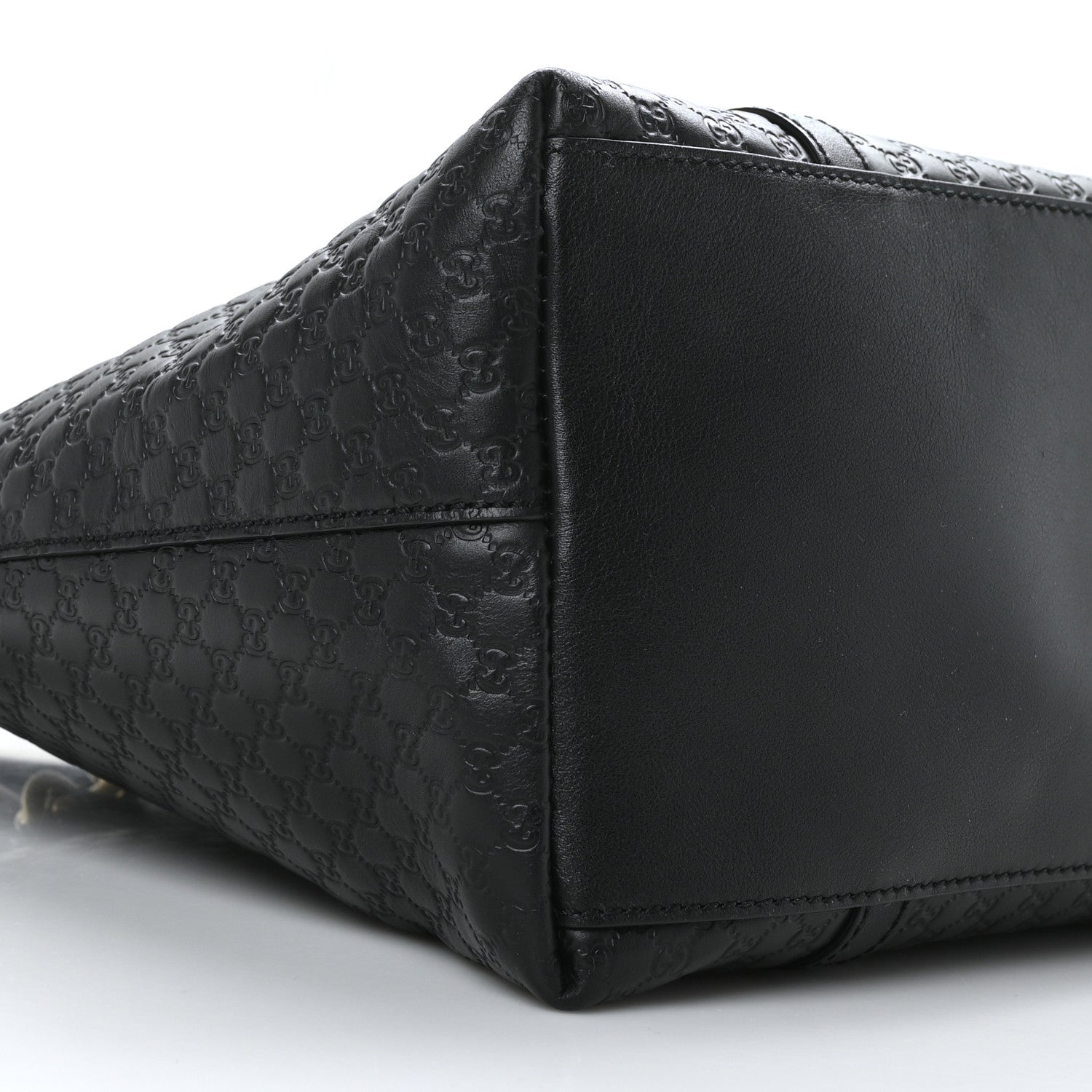 Gucci Soft Microguccissima Dome Satchel Black 9 of 10