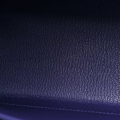 Hermes Epsom Kelly Sellier 32 Bleu Electrique 9 of 9