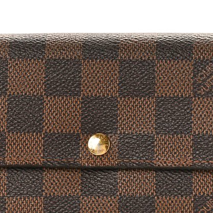 Louis Vuitton Damier Ebene Sarah Wallet 7 of 7