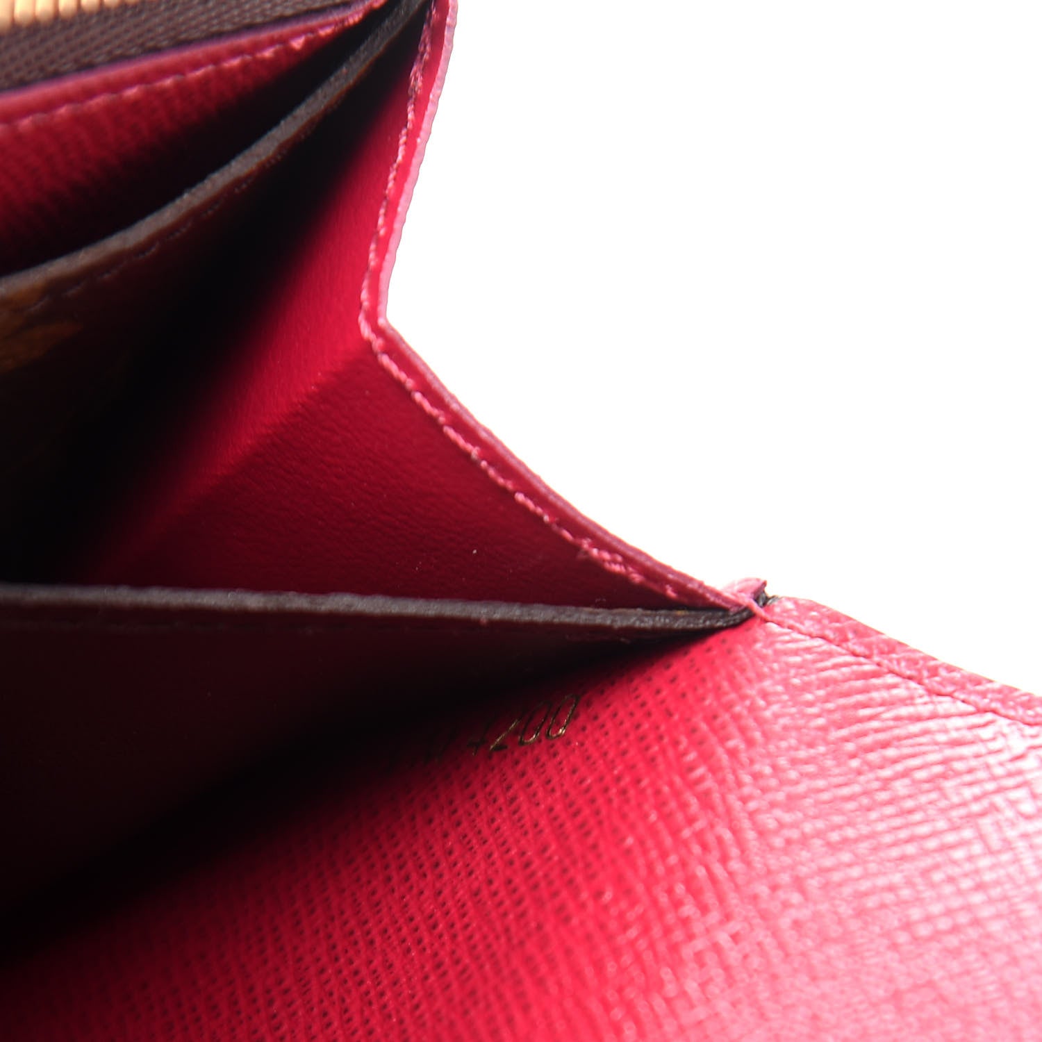 Louis Vuitton Monogram Emilie Wallet Fuchsia 7 of 7