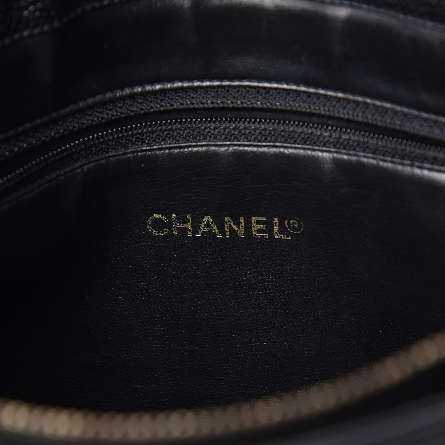 Chanel Caviar Flap Shoulder Bag Black 6 of 10