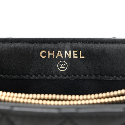 Chanel Aged Calfskin Lucky Charms 2.55 Reissue Mini Clutch With Chain Black 8 of 13
