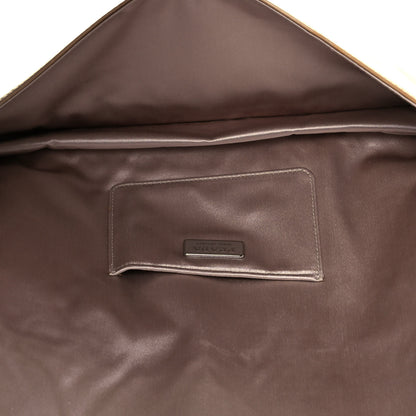Prada Vernice Sfumata Clutch Yellow Black 6 of 17