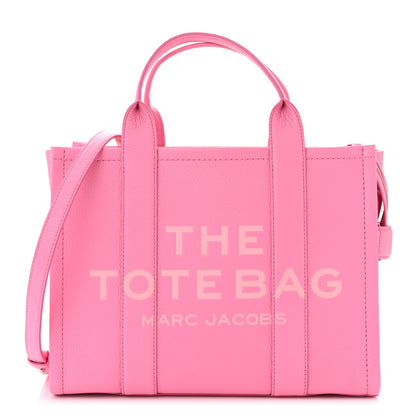 Marc Jacobs Grained Calfskin Medium The Tote Bag Petal Pink 1 of 10