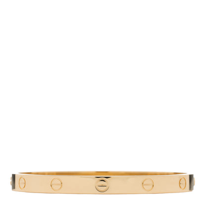 Cartier 18K Yellow Gold LOVE Bracelet 18 1 of 5