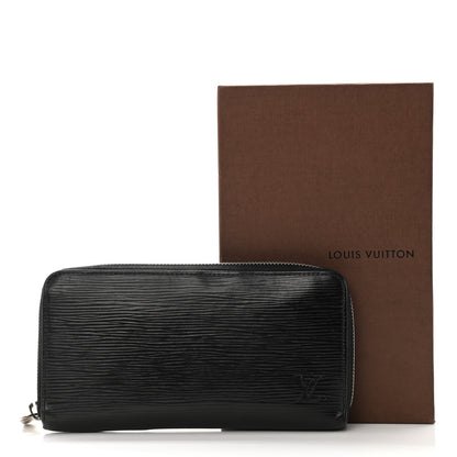 Louis Vuitton Epi Zippy Wallet Black 11 of 11